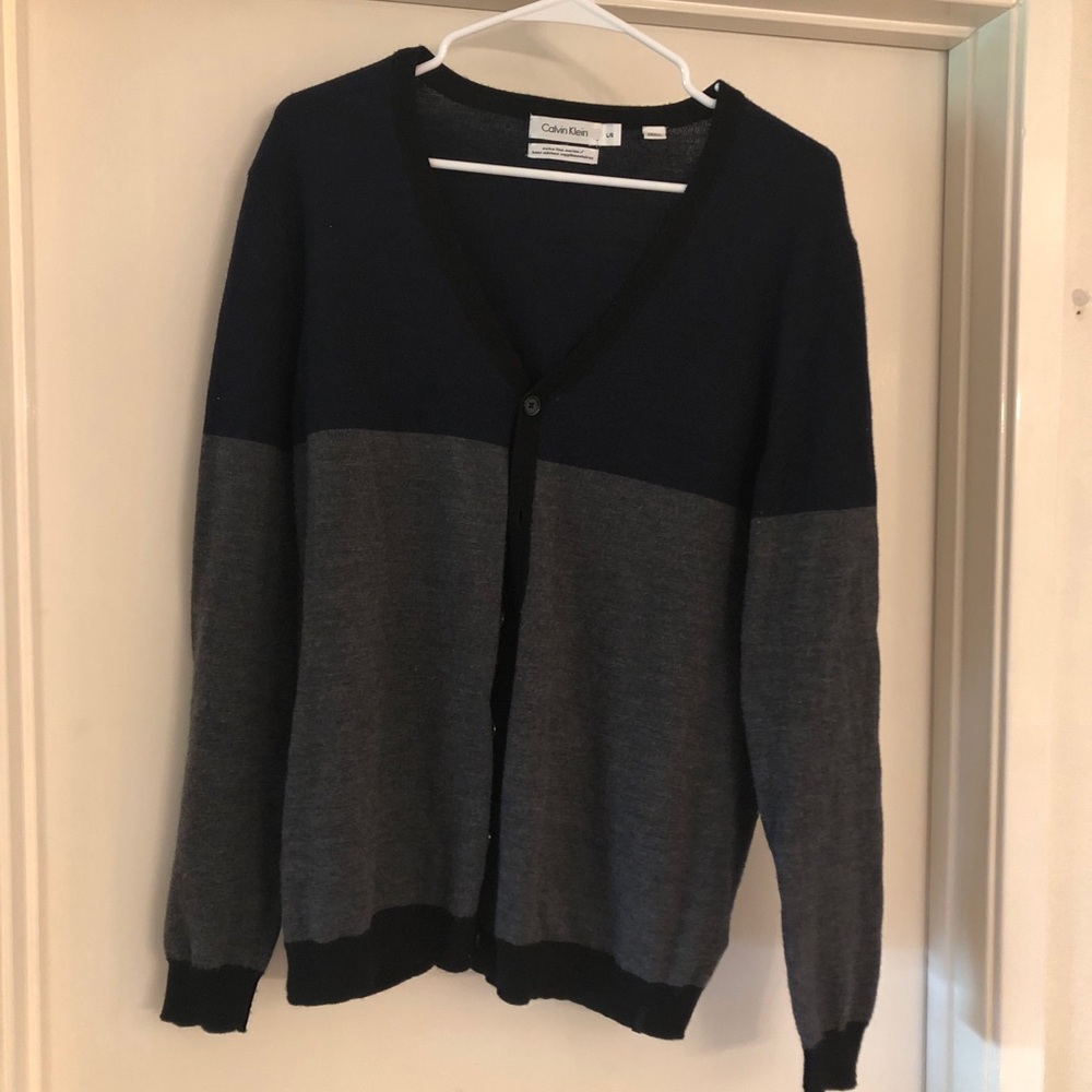 Calvin Klein wool cardigan
